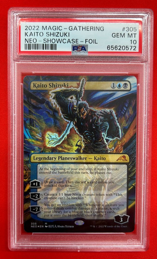 [350]【EN】【FOIL】■ショーケース■漆月魁渡/Kaito Shizuki【NEO】[M][多色]
