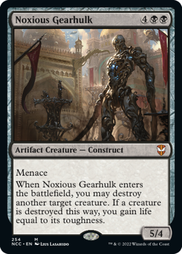 [254]【EN】害悪の機械巨人/Noxious Gearhulk【NCC】[M][黒]