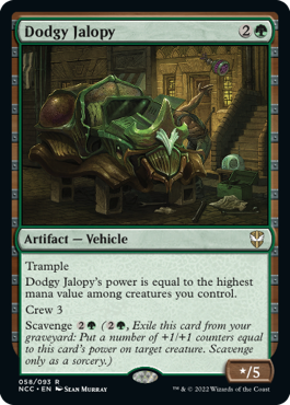 [058]【EN】危険な廃車/Dodgy Jalopy【NCC】[R][緑]