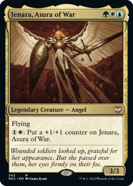 [343]【EN】戦争のアスラ、ジェナーラ/Jenara, Asura of War【NCC】[M][多色]