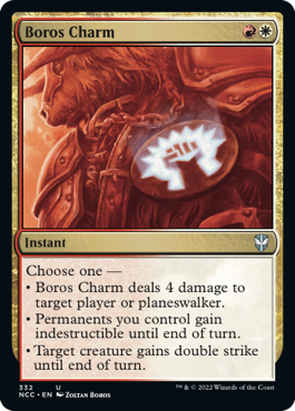 [332]【EN】ボロスの魔除け/Boros Charm【NCC】[U][多色]