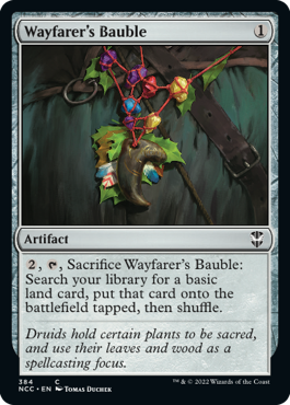 [384]【EN】旅人のガラクタ/Wayfarer's Bauble【NCC】[C][茶]