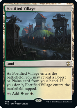 [404]【EN】要塞化した村/Fortified Village【NCC】[R][土地]
