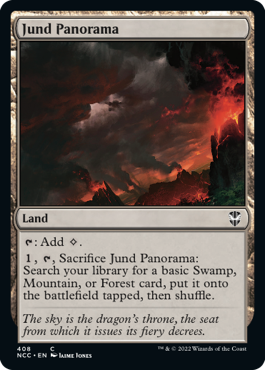 [408]【EN】ジャンドの全景/Jund Panorama【NCC】[C][土地]