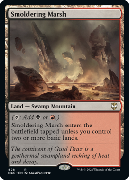 [428]【EN】燻る湿地/Smoldering Marsh【NCC】[R][土地]