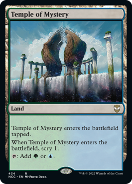 [434]【EN】神秘の神殿/Temple of Mystery【NCC】[R][土地]