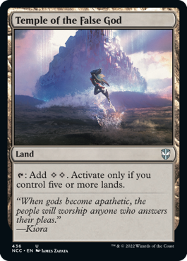 [436]【EN】邪神の寺院/Temple of the False God【NCC】[U][土地]