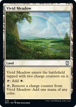[446]【EN】鮮烈な草地/Vivid Meadow【NCC】[U][土地]