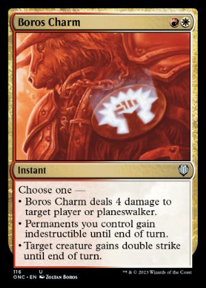 [116]【EN】ボロスの魔除け/Boros Charm【ONC】[U][多色]