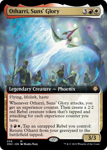 [039]【EN】【FOIL】■拡張アート■太陽の栄光、オターリ/Otharri, Suns' Glory【ONC】[M][多色]