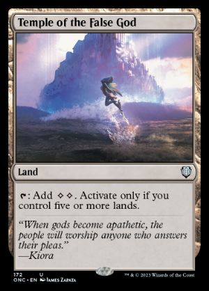 [172]【EN】邪神の寺院/Temple of the False God【ONC】[U][土地]