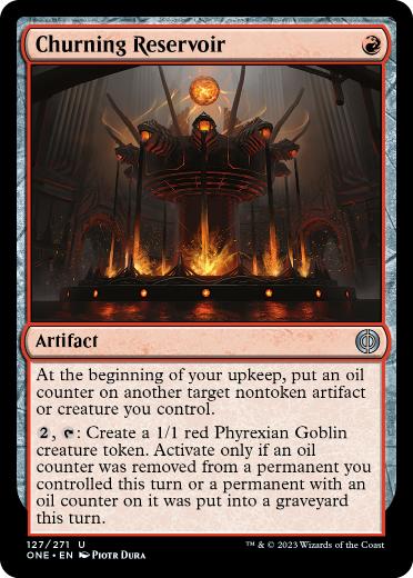 [127]【EN】逆巻く貯蔵器/Churning Reservoir【ONE】[U][赤]