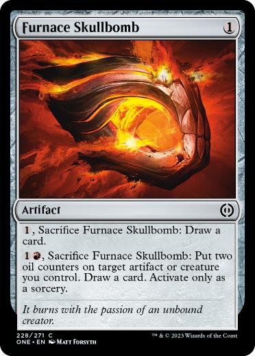 [228]【EN】焼炉の頭蓋爆弾/Furnace Skullbomb【ONE】[C][茶]