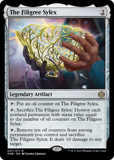 [227]【EN】金線の酒杯/The Filigree Sylex【ONE】[R][茶]