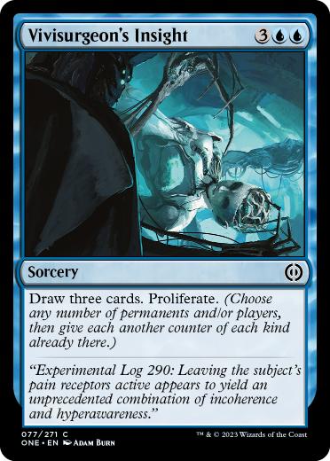 [077]【EN】【FOIL】生体解剖医の見識/Vivisurgeon's Insight【ONE】[C][青]