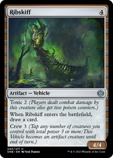 [240]【EN】【FOIL】肋骨艇/Ribskiff【ONE】[U][茶]