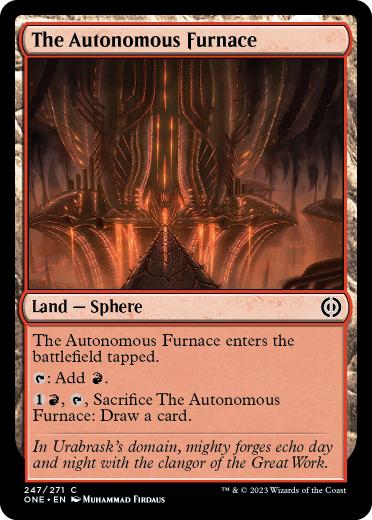 [247]【EN】【FOIL】自律焼炉/The Autonomous Furnace【ONE】[C][土地]