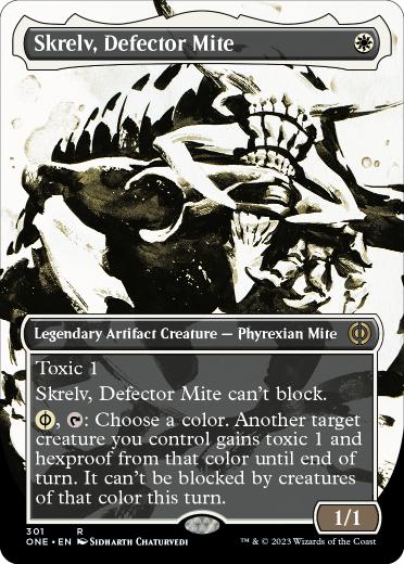 [301]【EN】■ボーダーレス■離反ダニ、スクレルヴ/Skrelv, Defector Mite【ONE】[R][白]