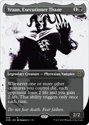 [309]【EN】■ボーダーレス■処刑者の族長、ヴラーン/Vraan, Executioner Thane【ONE】[R][黒]