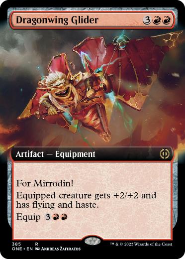 [385]【EN】■拡張アート■竜翼の滑空者/Dragonwing Glider【ONE】[R][赤]