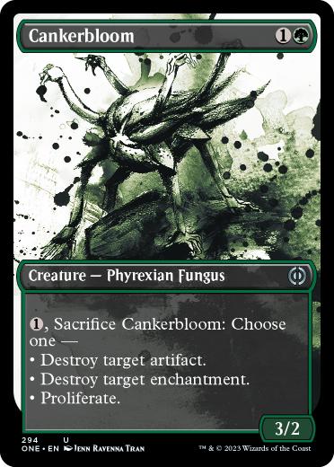 [294]【EN】■ショーケース■腐れ花/Cankerbloom【ONE】[U][緑]