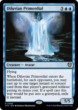 [096]【EN】氾濫の始源体/Diluvian Primordial【OTC】[R][青]
