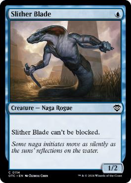 [114]【EN】這い寄る刃/Slither Blade【OTC】[C][青]