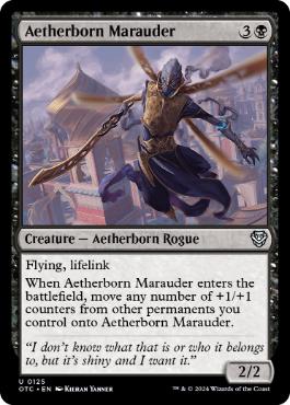 [125]【EN】霊基体の匪賊/Aetherborn Marauder【OTC】[U][黒]