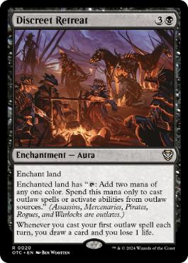 [020]【EN】秘密の溜まり場/Discreet Retreat【OTC】[R][黒]