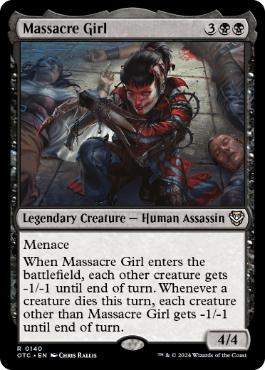 [140]【EN】虐殺少女/Massacre Girl【OTC】[R][黒]