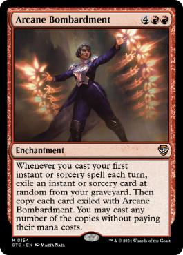 [154]【EN】秘儀の砲撃/Arcane Bombardment【OTC】[M][赤]