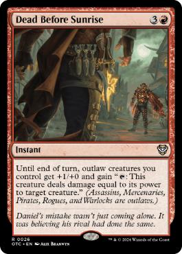 [026]【EN】夜明け前の死/Dead Before Sunrise【OTC】[R][赤]