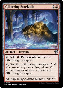 [167]【EN】輝く備蓄品/Glittering Stockpile【OTC】[U][赤]