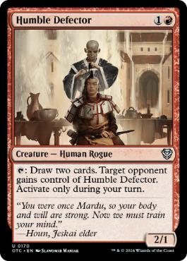 [170]【EN】謙虚な離反者/Humble Defector【OTC】[U][赤]