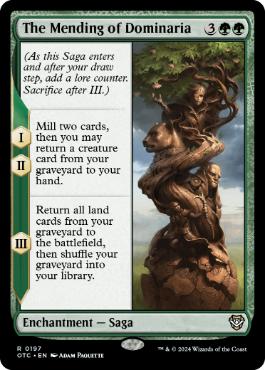 [197]【EN】ドミナリアの大修復/The Mending of Dominaria【OTC】[R][緑]