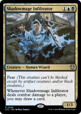 [240]【EN】影魔道士の浸透者/Shadowmage Infiltrator【OTC】[R][多色]