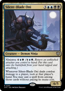 [241]【EN】静刃の鬼/Silent-Blade Oni【OTC】[R][多色]