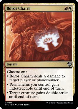 [216]【EN】ボロスの魔除け/Boros Charm【OTC】[U][多色]