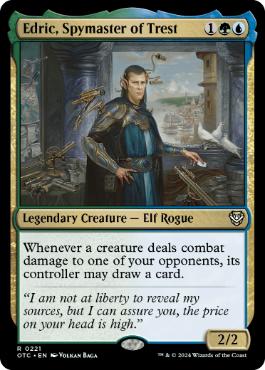 [221]【EN】トレストの密偵長、エドリック/Edric, Spymaster of Trest【OTC】[R][多色]