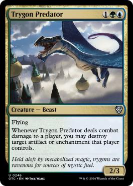 [246]【EN】三角エイの捕食者/Trygon Predator【OTC】[U][多色]