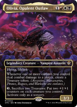 [002]【EN】■ボーダーレス■富裕な無法者、オリヴィア/Olivia, Opulent Outlaw【OTC】[M][多色]