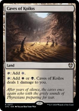 [277]【EN】コイロスの洞窟/Caves of Koilos【OTC】[R][土地]