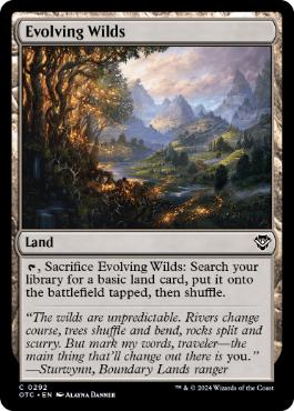 [292]【EN】進化する未開地/Evolving Wilds【OTC】[C][土地]