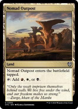 [306]【EN】遊牧民の前哨地/Nomad Outpost【OTC】[U][土地]