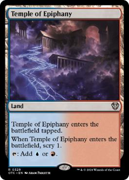 [329]【EN】天啓の神殿/Temple of Epiphany【OTC】[R][土地]