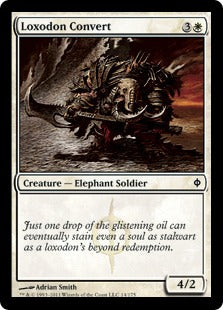 [014]【EN】【FOIL】ロクソドンの改宗者/Loxodon Convert【NPH】[C][白]