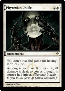 [018]【EN】ファイレクシアの非生/Phyrexian Unlife【NPH】[R][白]
