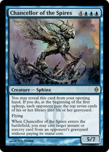 [031]【EN】【FOIL】尖塔の大長/Chancellor of the Spires【NPH】[R][青]