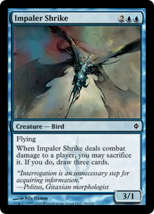 [036]【EN】突き刺しモズ/Impaler Shrike【NPH】[C][青]