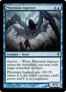[041]【EN】ファイレクシアの摂取者/Phyrexian Ingester【NPH】[R][青]